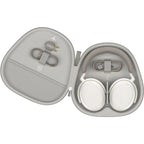 Sennheiser Momentum 4 Wireless headphones, white headphones in open case