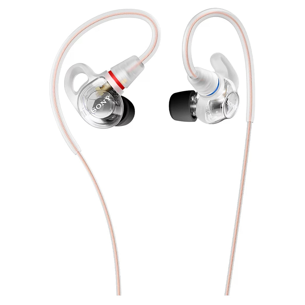 Sony IER-M500 in-ear monitors, Clear finish