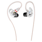 Sony IER-M500 in-ear monitors, Clear finish