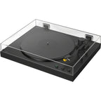 Sony PS-LX5BT turntables, close up