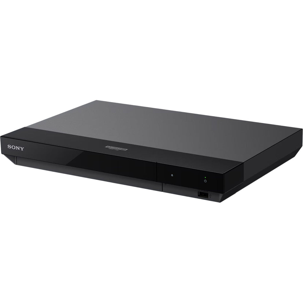 Sony UBP-X700 CD player with sleek design and front loading disc tray, ideal for high-quality audio and media playback.