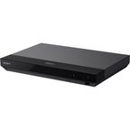Sony UBP-X700 CD player with sleek design and front loading disc tray, ideal for high-quality audio and media playback.