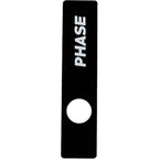 Close-up of Phase Magnetic Sticker Pack for turntables, showing detailed black and white sticker designs for turntable accessories.