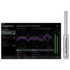 Sonarworks SoundID Reference music production software with measurement microphone for accurate speaker and headphone calibration.