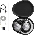 Technics EAH-A800 wireless headphones, headband detail in black