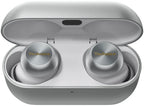 Technics EAH-AZ100 true wireless earbuds, in silver, with charging case