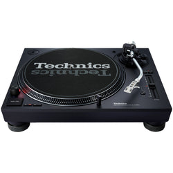 Technics SL-1210MKX direct drive DJ turntable, front three-quarter view