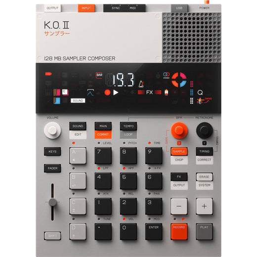 Teenage Engineering EP-133 K.O. II piederumi
