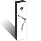 Tie Studio Flex Pro Broadcast Mic Stand with USB cable, detail view