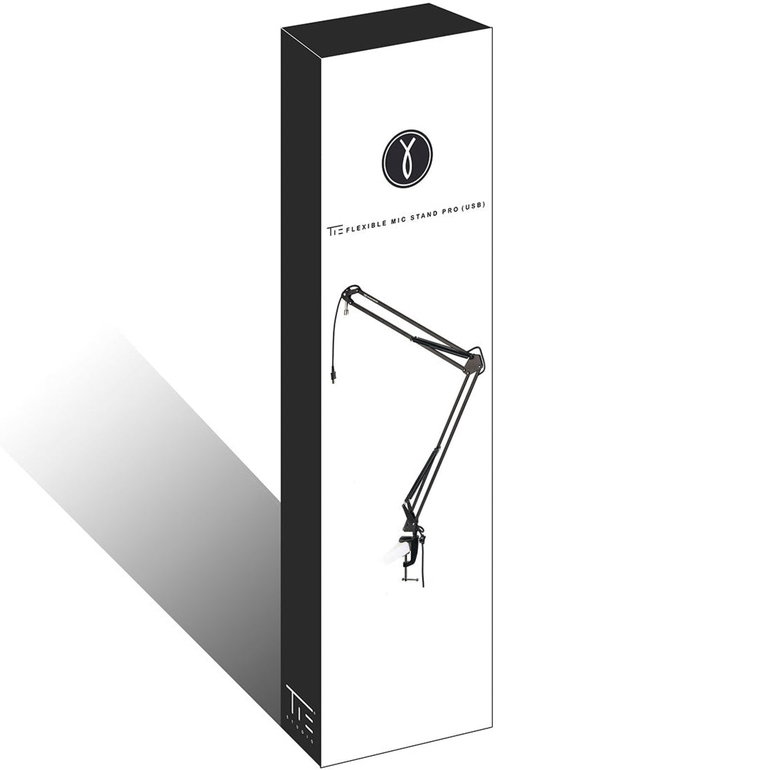 Tie Studio Flex Pro Broadcast Mic Stand with USB cable, detail view