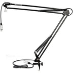 Tie Studio Flex Pro Broadcast Mic Stand (with XLR Cable) microphone boom arm, lifestyle setting