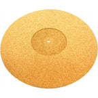 Tonar Pure Cork turntable slipmat with cork surface, designed to enhance audio quality and reduce vibration on record players.
