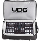 UDG Urbanite Large MIDI Controller Backpack featuring a sleek design and ample storage for DJ equipment.