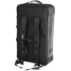 UDG Urbanite large MIDI controller backpack in black, featuring padded compartments and adjustable straps for DJs.