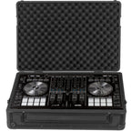 UDG Ultimate Pick Foam Flight Case in black, designed for multi-format DJ gear with sturdy exterior and customizable foam interior.