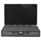 UDG Ultimate Pick Foam Flight Case for DJ equipment, black MK2 model, versatile multi-format design, sturdy and protective.