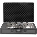 UDG Ultimate Pick Foam Flight Case for DJ equipment, black U93014BL2, featuring multi-format protection for MK2 models.