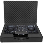 UDG Ultimate Pick Foam Flight Case for DJ equipment, black MK2 model with multi-format design, protects XDJ-RX3 and other gear.