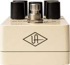 Universal Audio UAFX Evermore Studio Reverb effects pedal with control knobs and display, designed for guitar and studio use.