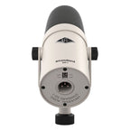 Universal Audio SD-1 dynamic microphone shown with its sleek black design and sturdy build, ideal for vocal and instrument recording.