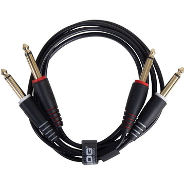 UDG Ultimate Dual 6.3 mm TS - Dual 6.3 mm TS Audio Cable