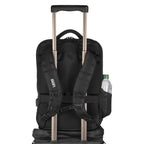 UDG Ultimate Backpack Slim Black (U9108BL/OR), black, rear view.