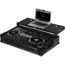 UDG Ultimate transporta koferis Pioneer DDJ-REV7 melns Plus (klēpjdatora plaukts + riteņi, U91077BL)