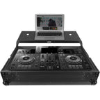 UDG Ultimate Flight Case Pioneer XDJ-RR Black Plus (Laptop Shelf), dj flight cases, black
