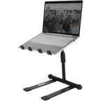 UDG Ultimate Height Adjustable Laptop Stand Black, laptop stands, angle, black