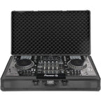 UDG Ultimate Pick Foam Flight Case Multi Format 3XL Black MK2 DJ flight case, front view