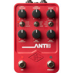 Universal Audio UAFX ANTI 1992 high gain amp effects pedal with rugged design and control knobs for versatile guitar tone.