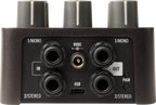 Universal Audio UAFX Galaxy '74 Tape Echo & Reverb effects pedal, angled view