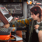 Universal Audio Volt 2 Max, synth studio session
