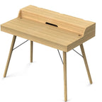 Glorious Vintage Music Station, stylish studio furniture with a retro design and ample space for audio equipment.