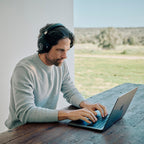 Focal Bathys wireless headphones with over-ear design, black ear cups, and headband, showing the sleek, modern look.