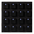 Intech Studio BU16 Series 3 MIDI controller with knobs and buttons, compact design for music production and live performance.