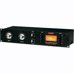Warm Audio WA76 signal processor with vintage-style compressor and controls, shown in a close-up shot.