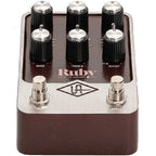 Universal Audio Ruby '63 Top Boost Amplifier with vintage design and control knobs, ideal for enhancing synth sounds.