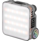 Zhiyun Fiveray M20 bi-color LED light, front view.