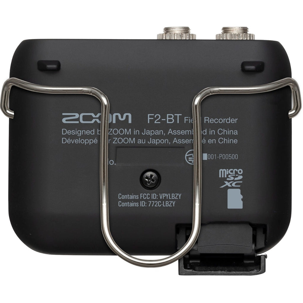 Zoom F2-BT field recorder.