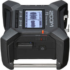 Zoom F3 field recorder, detail view