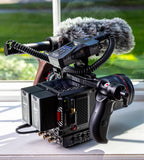 Zoom H1 XLR field recorder.