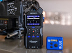 Zoom H4essential handheld audio recorder, in black