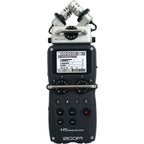 Zoom H5 digital recorders, lifestyle shot