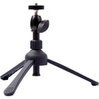 Zoom TPS-5 desktop microphone stand, adjustable arm with shock mount for professional audio recording and streaming.