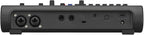 Zoom R12 digital recorder with multiple input ports and large display, ideal for music recording and audio production.