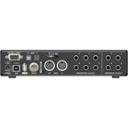 RME Fireface UCX II audio interface with multiple input and output ports, compact design, and professional-grade audio features.