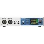 RME Fireface UCX II audio interface with multiple input and output ports, compact design, and professional-grade controls.