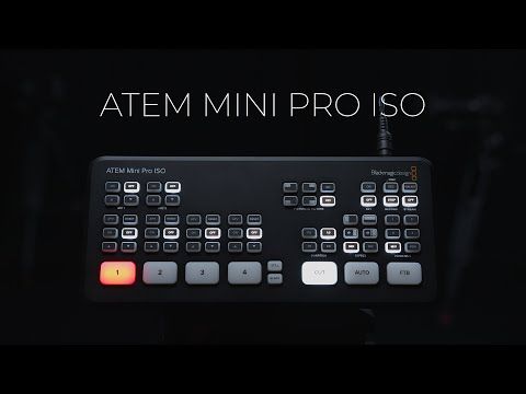 blackmagic design atem mini iso