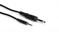 Hosa CMP-305 3.5mm TS - 6.3mm TS Cable 1.5m